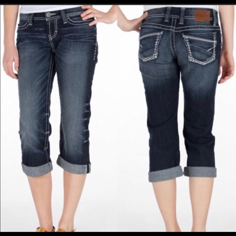BKE Payton Stretch Crop Jeans